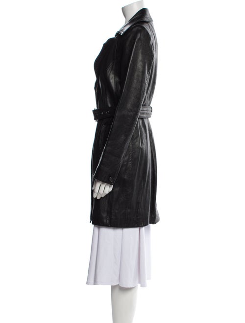 Andrew Marc Lambskin Trench Coat