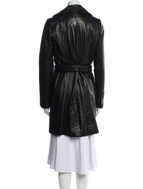 Andrew Marc Lambskin Trench Coat