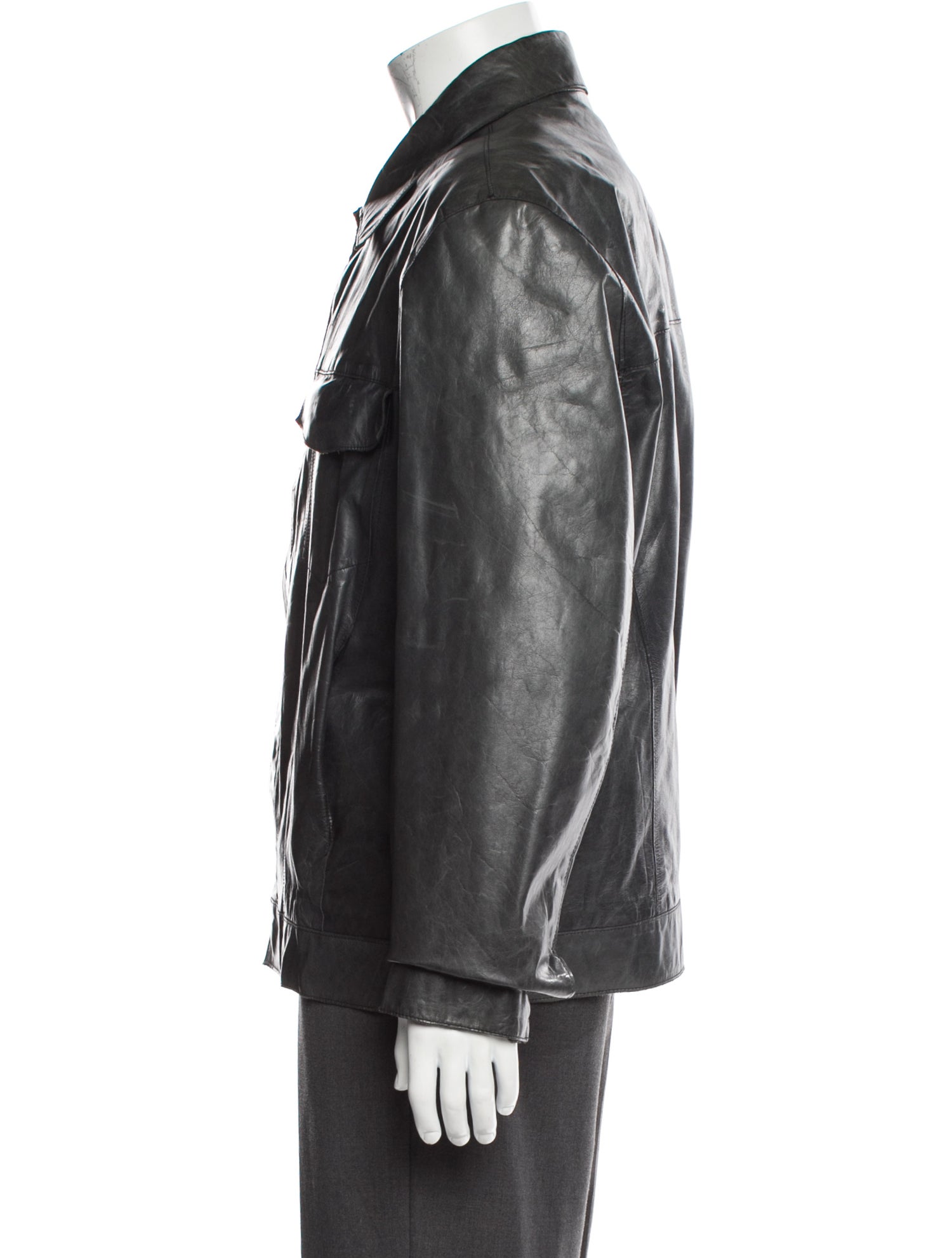 Andrew Marc Leather Moto Jacket