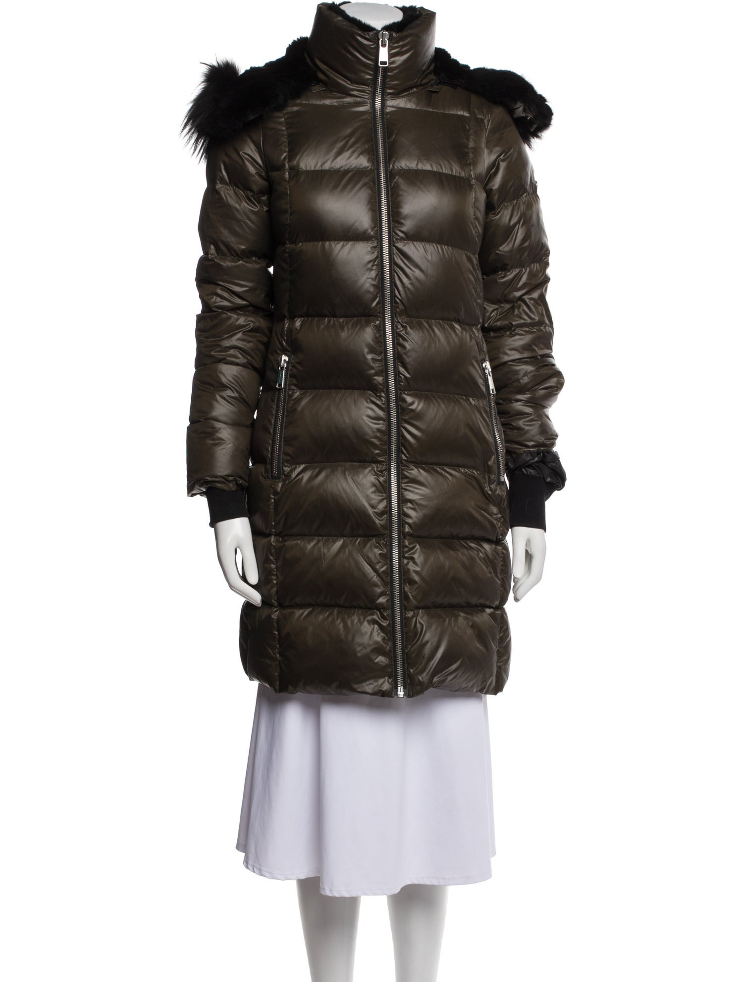 Andrew Marc Nylon Down Coat