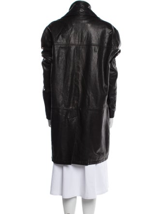 Andrew Marc Leather Parka