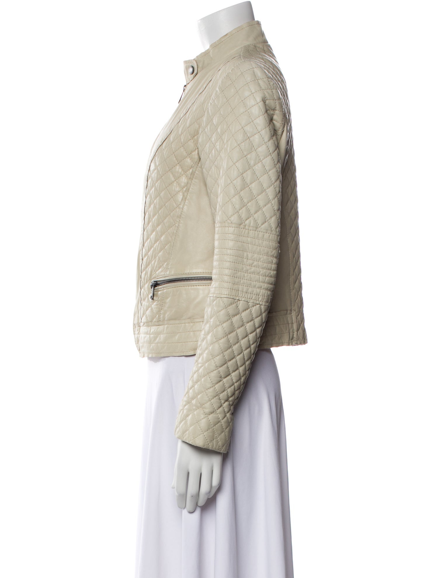 Andrew Marc Leather Blazer