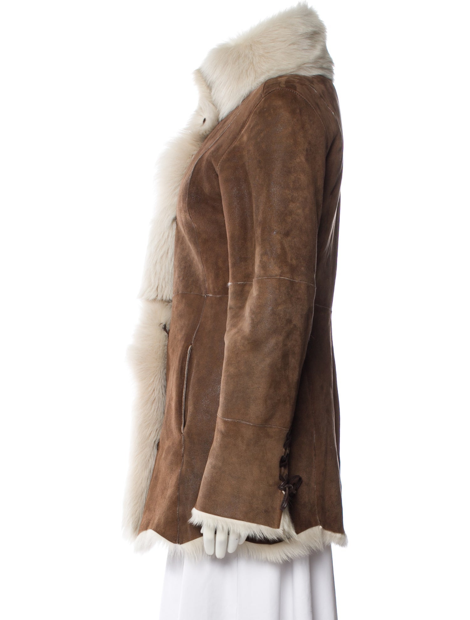 Andrew Marc Shearling Fur Coat