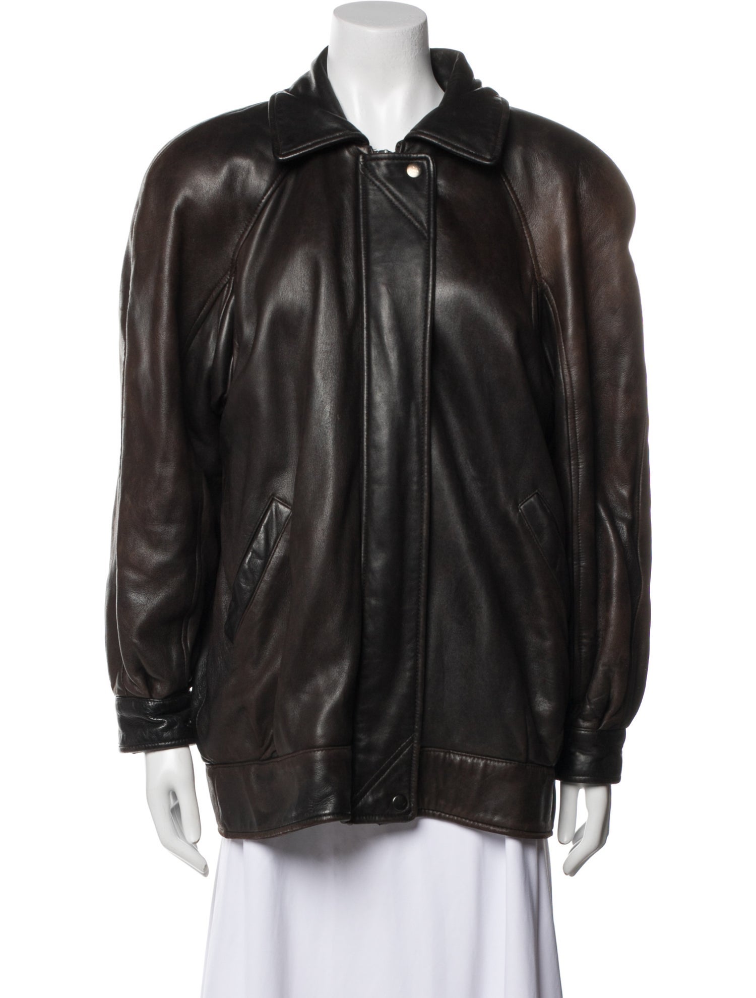 Andrew Marc Leather Coat