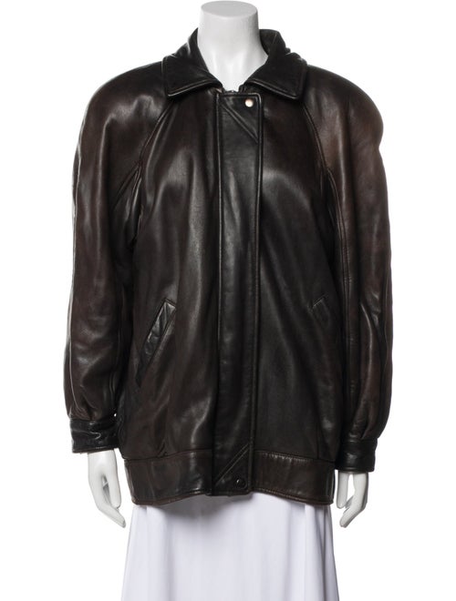 Andrew Marc Leather Coat