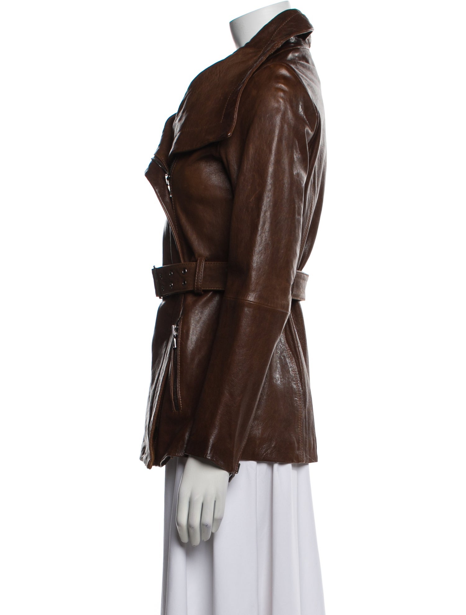 Andrew Marc Leather Coat