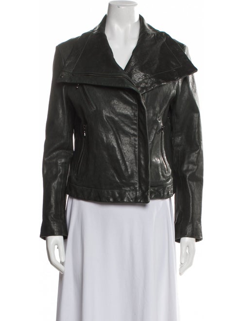 Andrew Marc Leather Biker Jacket