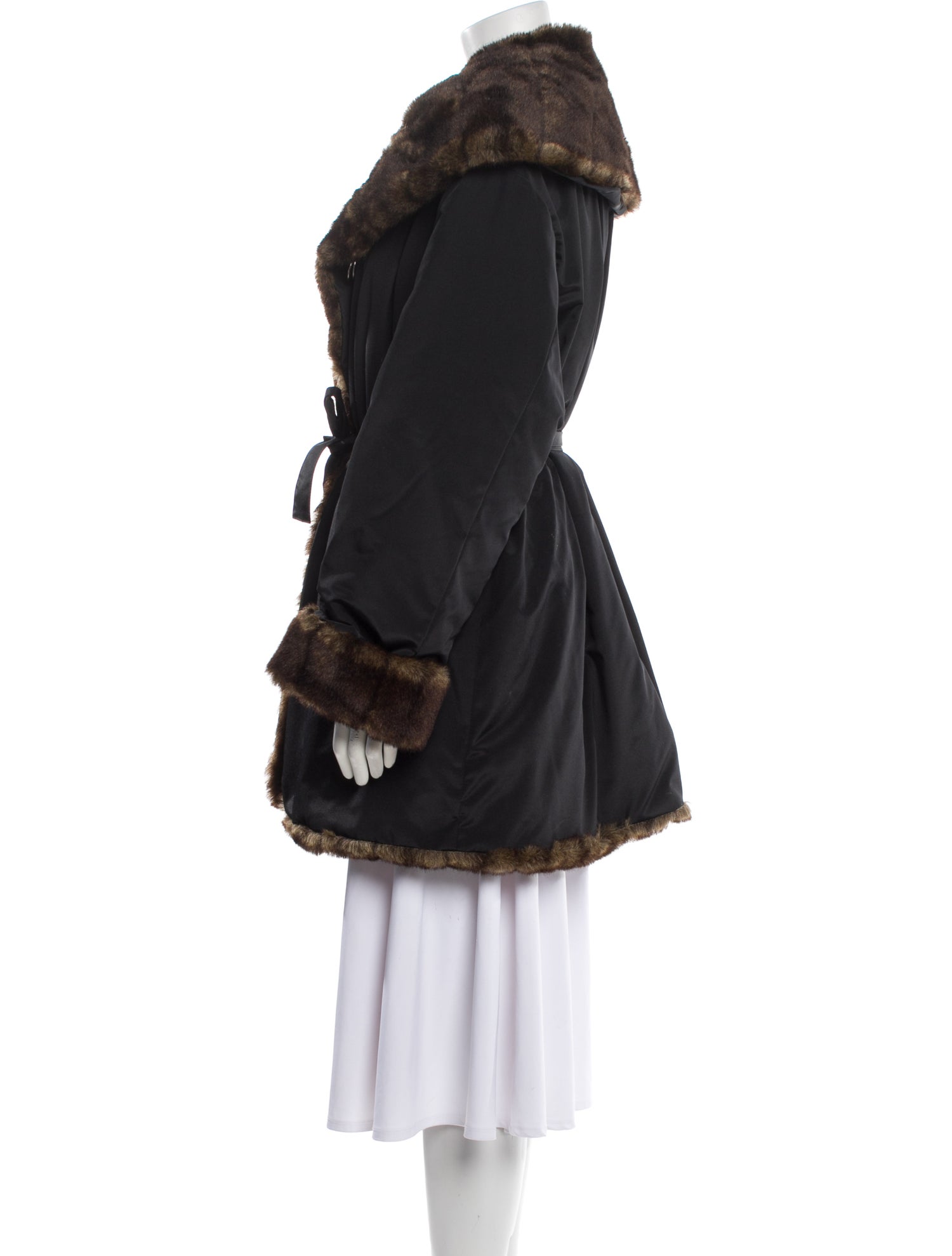 Andrew Marc Faux Fur Coat