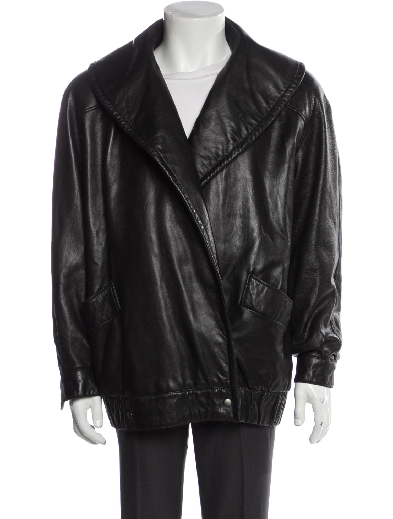 Andrew Marc Leather Moto Jacket