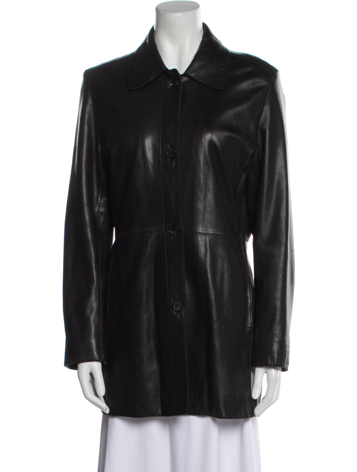 Andrew Marc Leather Coat