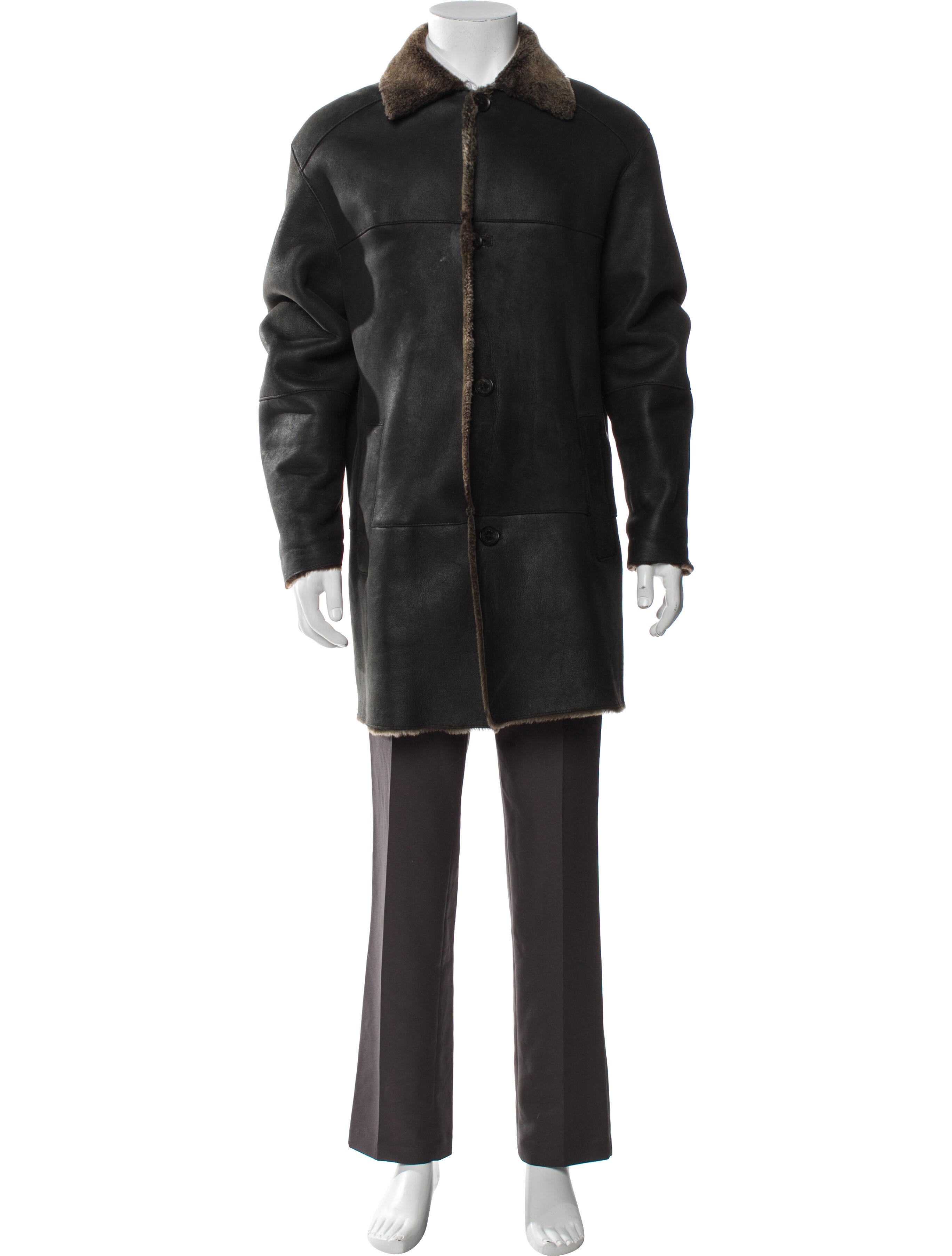Andrew Marc Shearling Overcoat