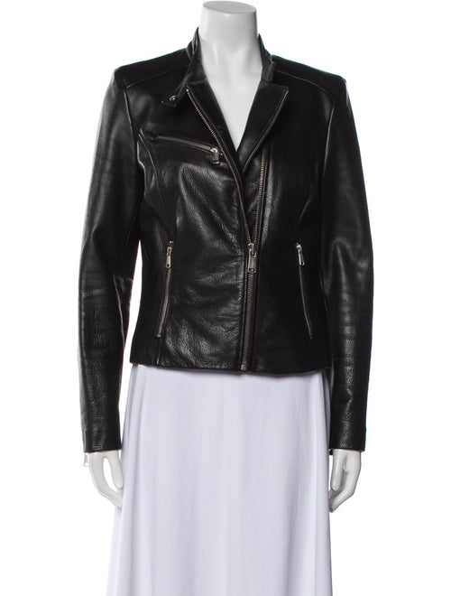 Andrew Marc Leather Biker Jacket