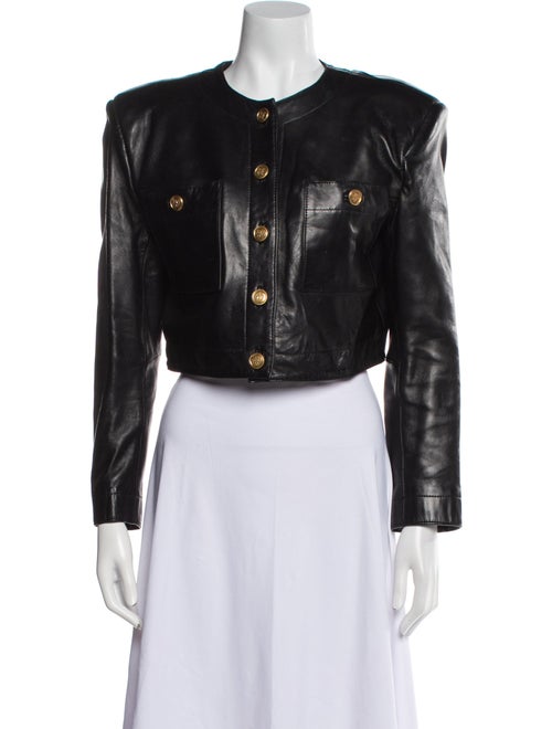 Andrew Marc Leather Biker Jacket