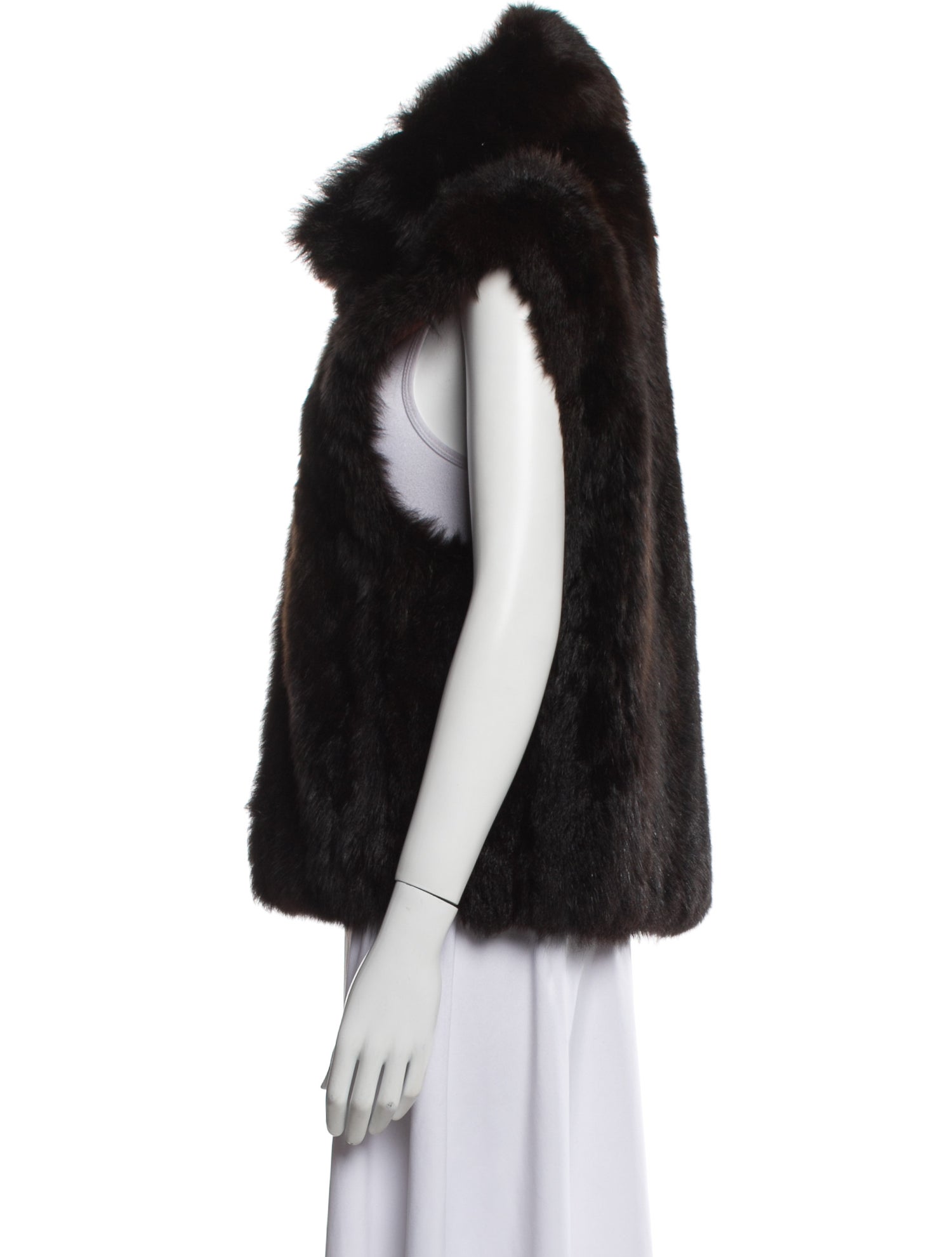 Andrew Marc Lamb Leather Vest