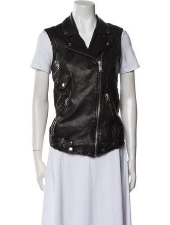 Andrew Marc Leather Biker Jacket