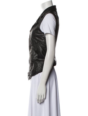 Andrew Marc Leather Biker Jacket