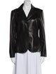 Andrew Marc Leather Blazer