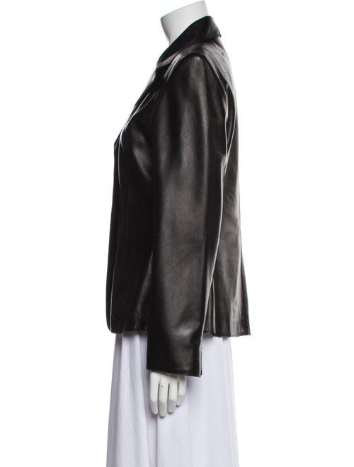 Andrew Marc Leather Blazer