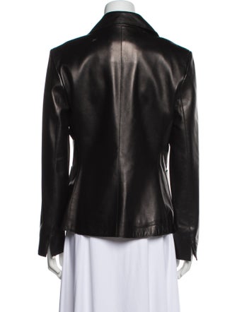 Andrew Marc Leather Blazer