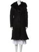 Andrew Marc Wool Faux Fur Coat