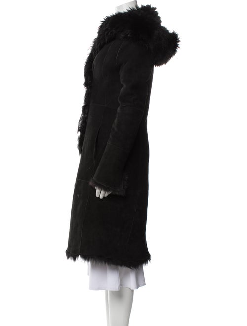 Andrew Marc Wool Faux Fur Coat