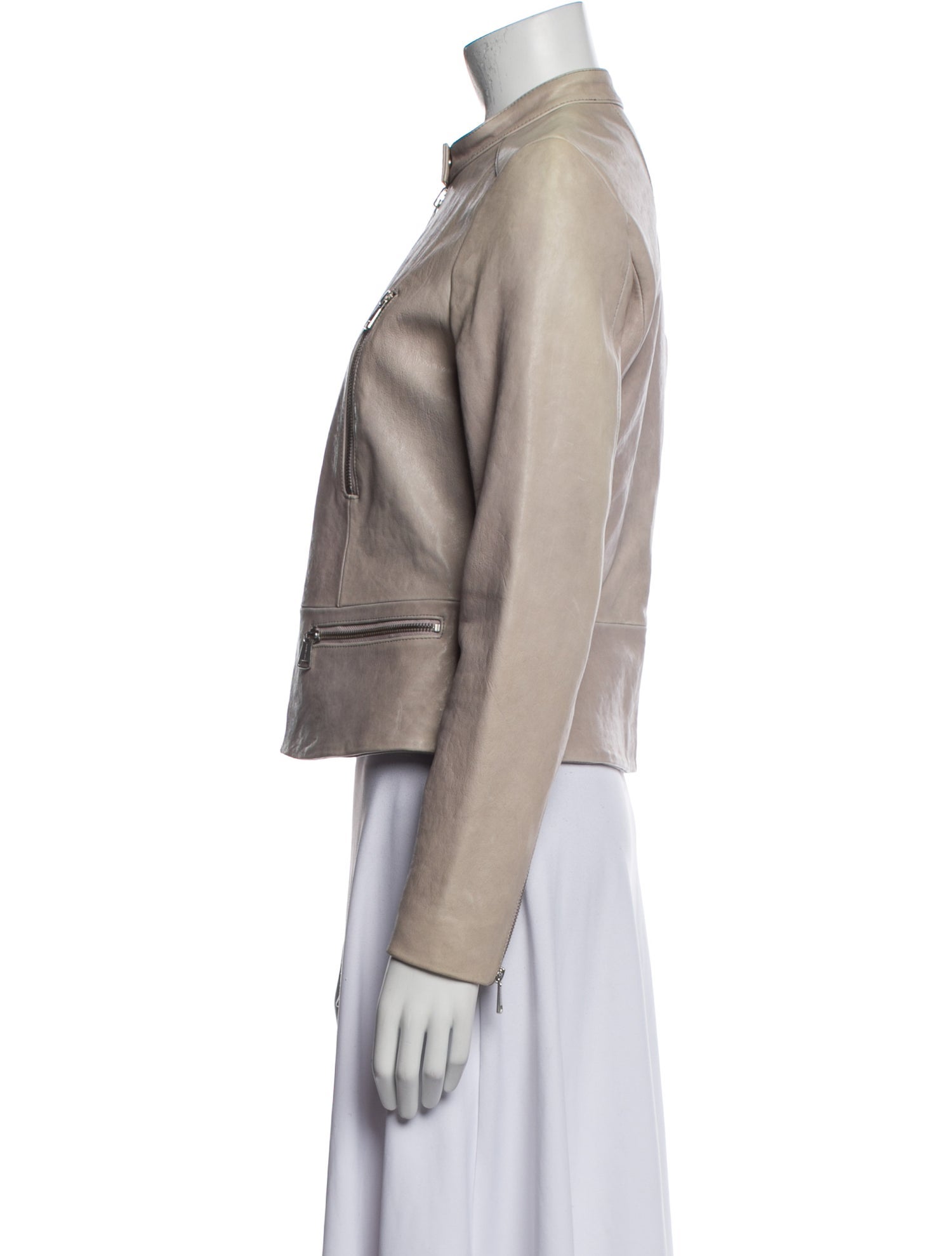 Andrew Marc Leather Biker Jacket