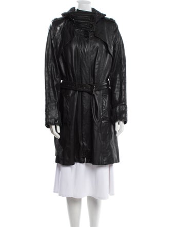 Andrew Marc Leather Parka