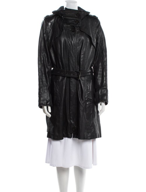 Andrew Marc Leather Parka