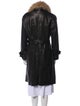 Andrew Marc Leather Trench Coat