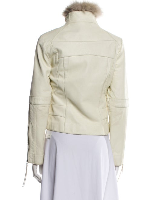 Andrew Marc Leather Fur Jacket