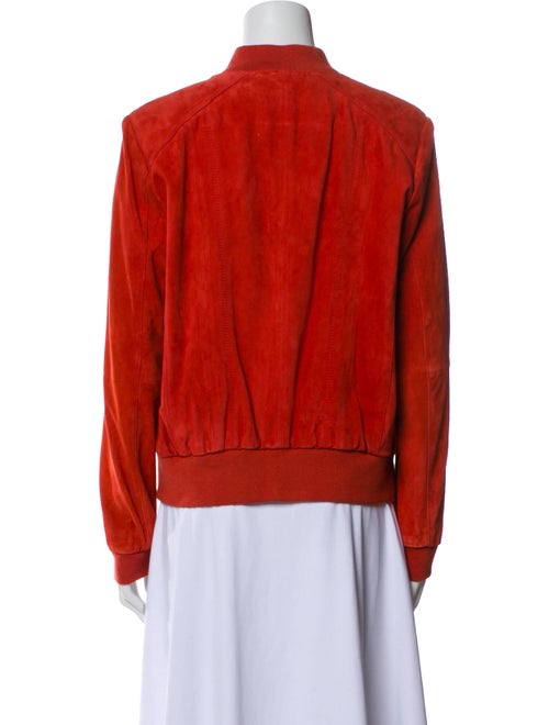 Andrew Marc Leather Bomber Jacket