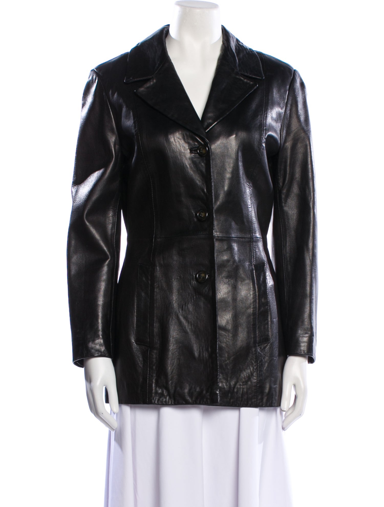 Andrew Marc Leather Coat