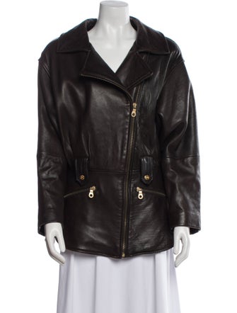 Andrew Marc Leather Coat