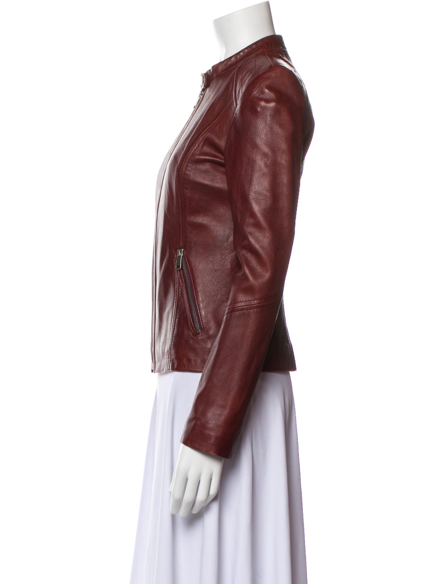 Andrew Marc Leather Biker Jacket