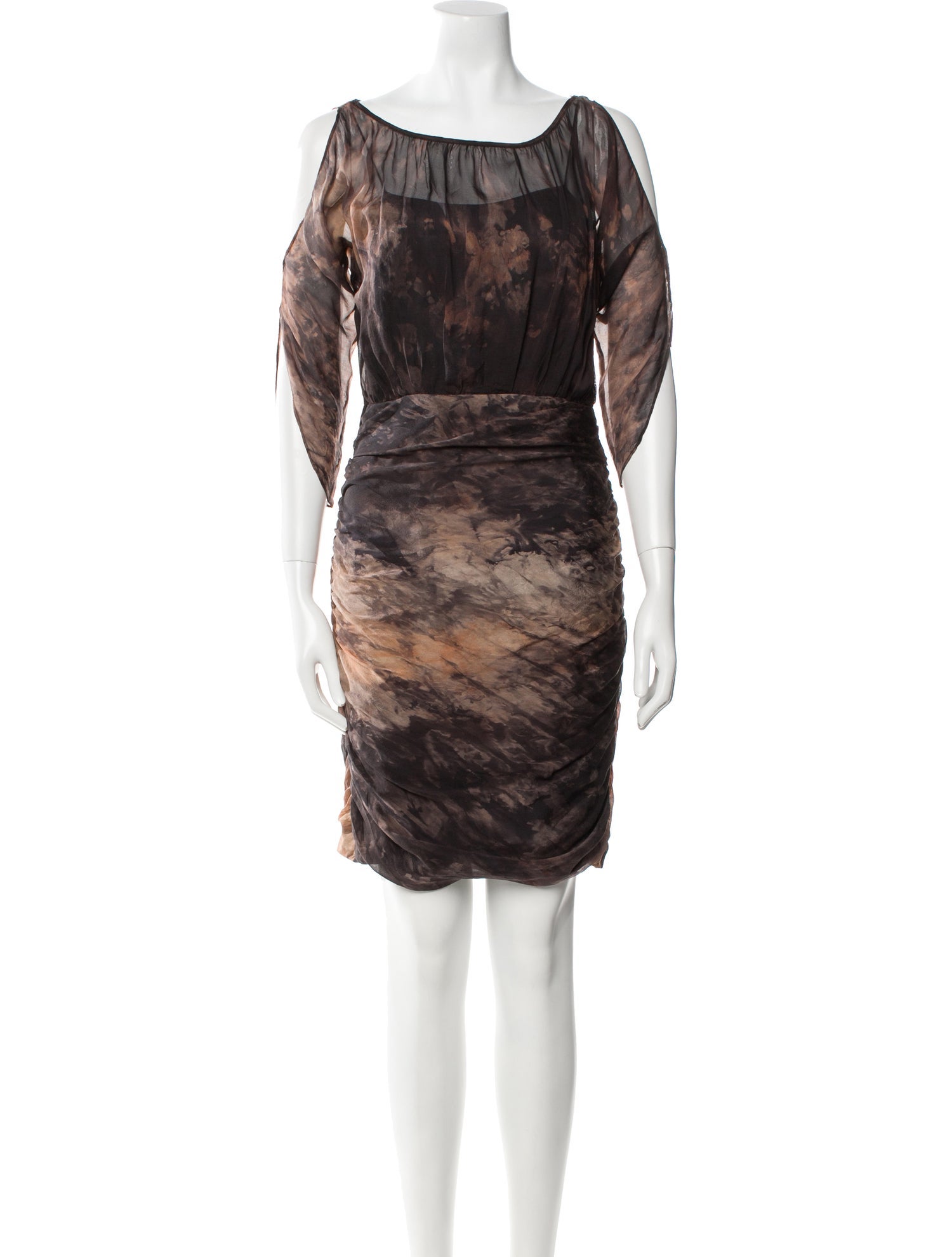 Andrew Marc Silk Mini Dress