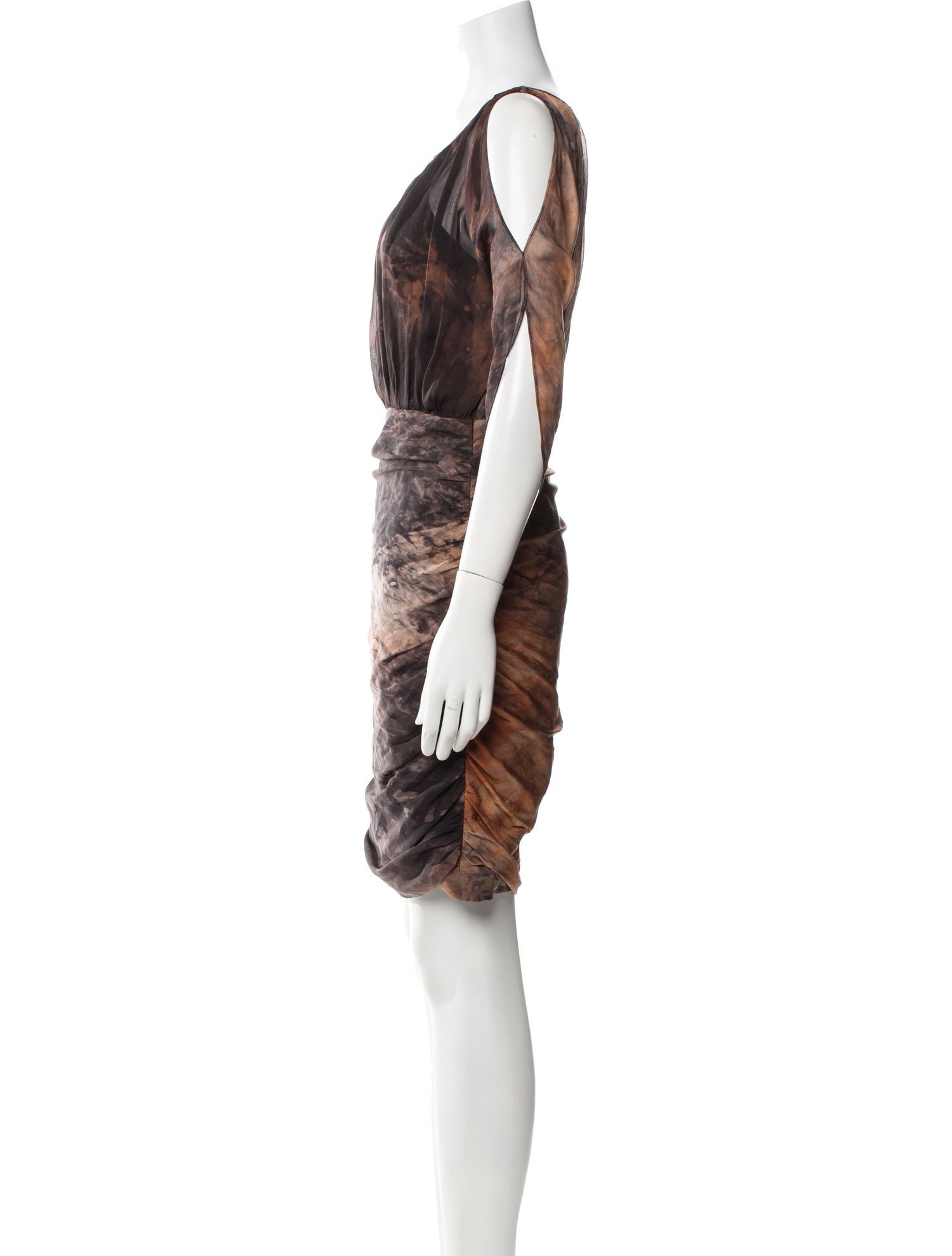 Andrew Marc Silk Mini Dress