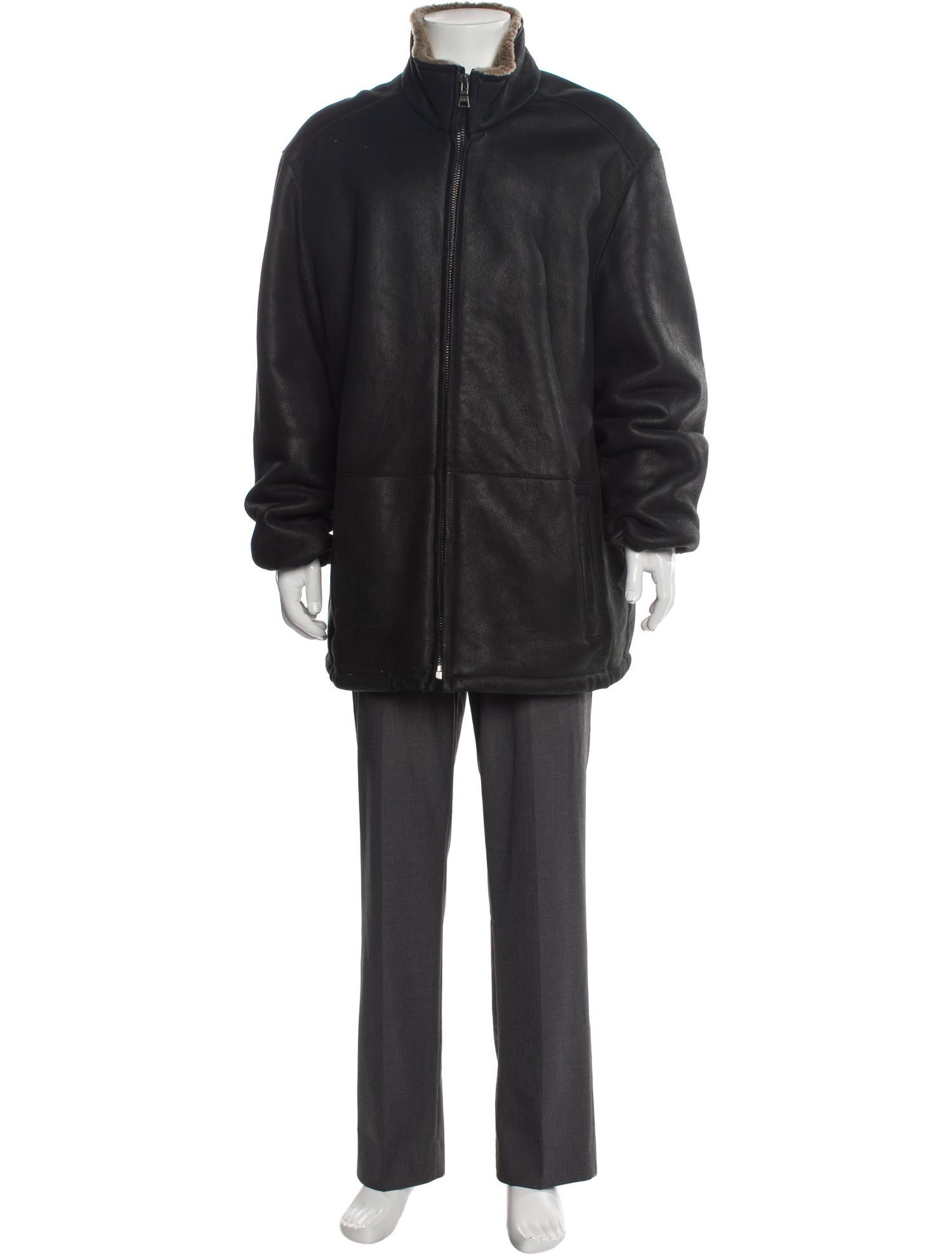 Andrew Marc Shearling Parka