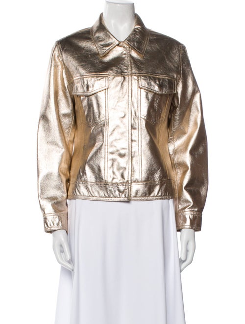 Andrew Marc Leather Biker Jacket