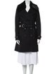 Andrew Marc Virgin Wool Trench Coat