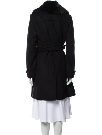 Andrew Marc Virgin Wool Trench Coat