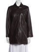 Andrew Marc Leather Trench Coat