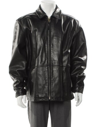 Andrew Marc Leather Moto Jacket