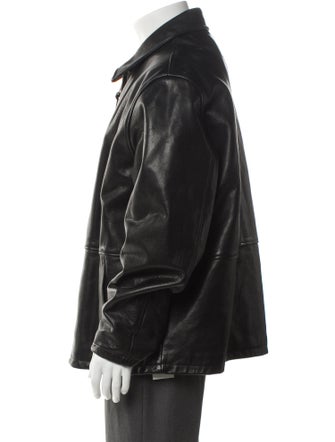 Andrew Marc Leather Moto Jacket