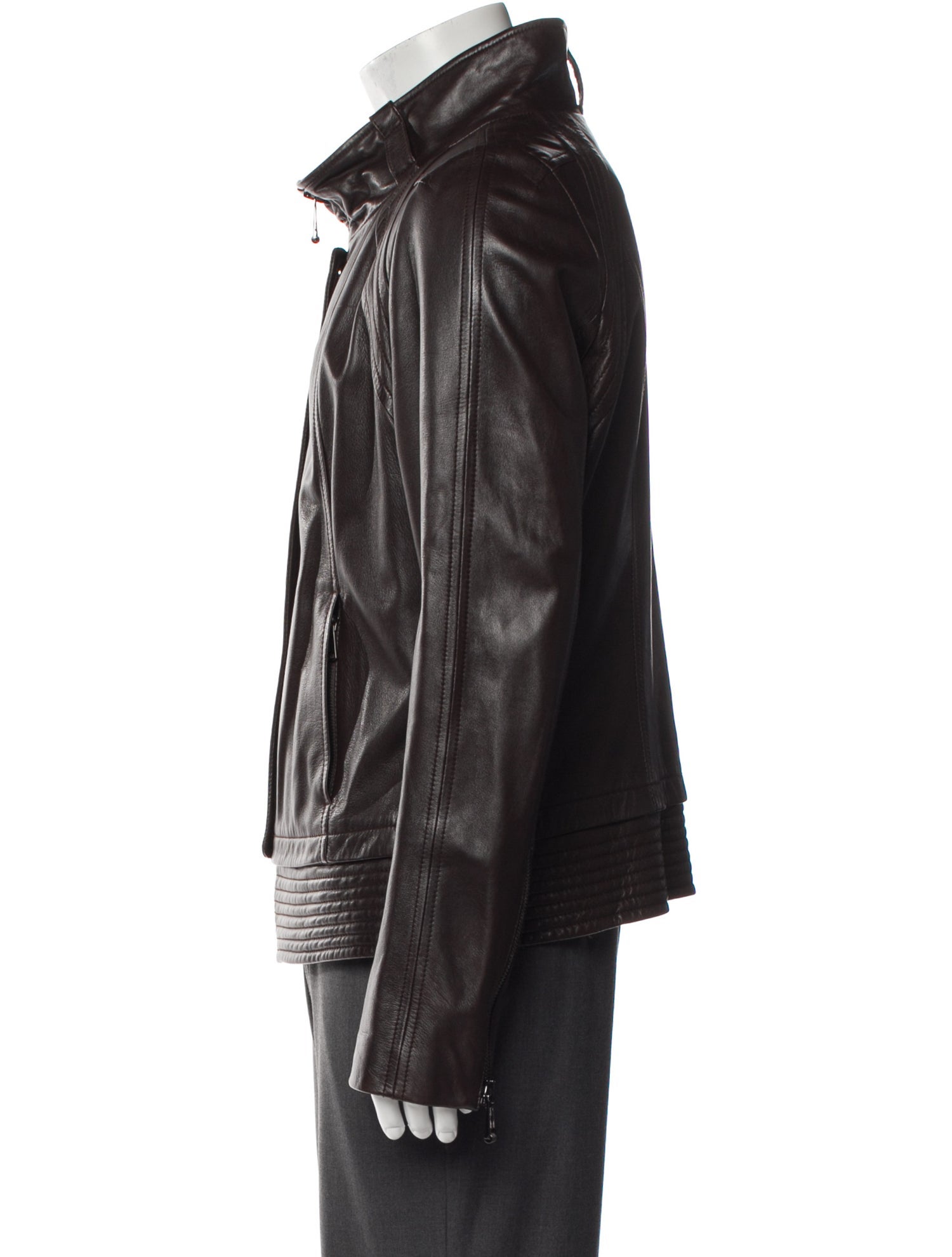 Andrew Marc Leather Moto Jacket