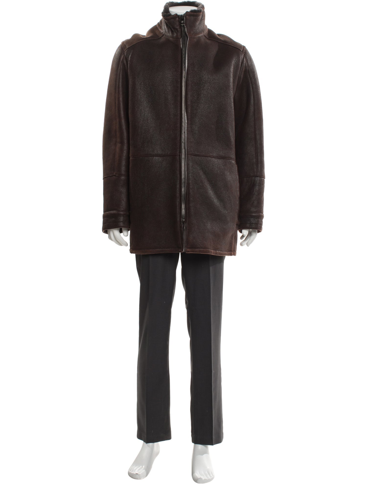 Andrew Marc Shearling Parka