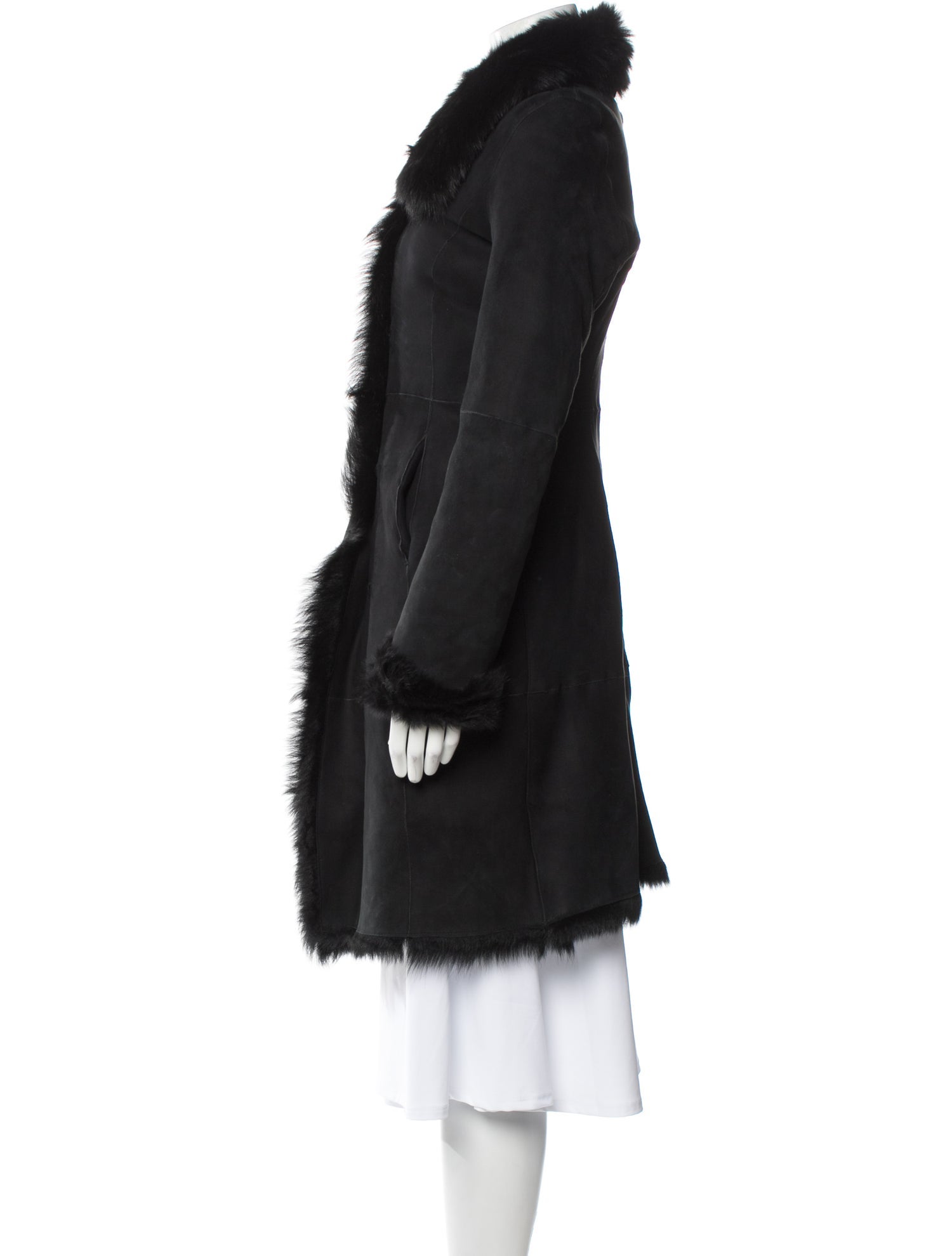 Andrew Marc Shearling Fur Coat