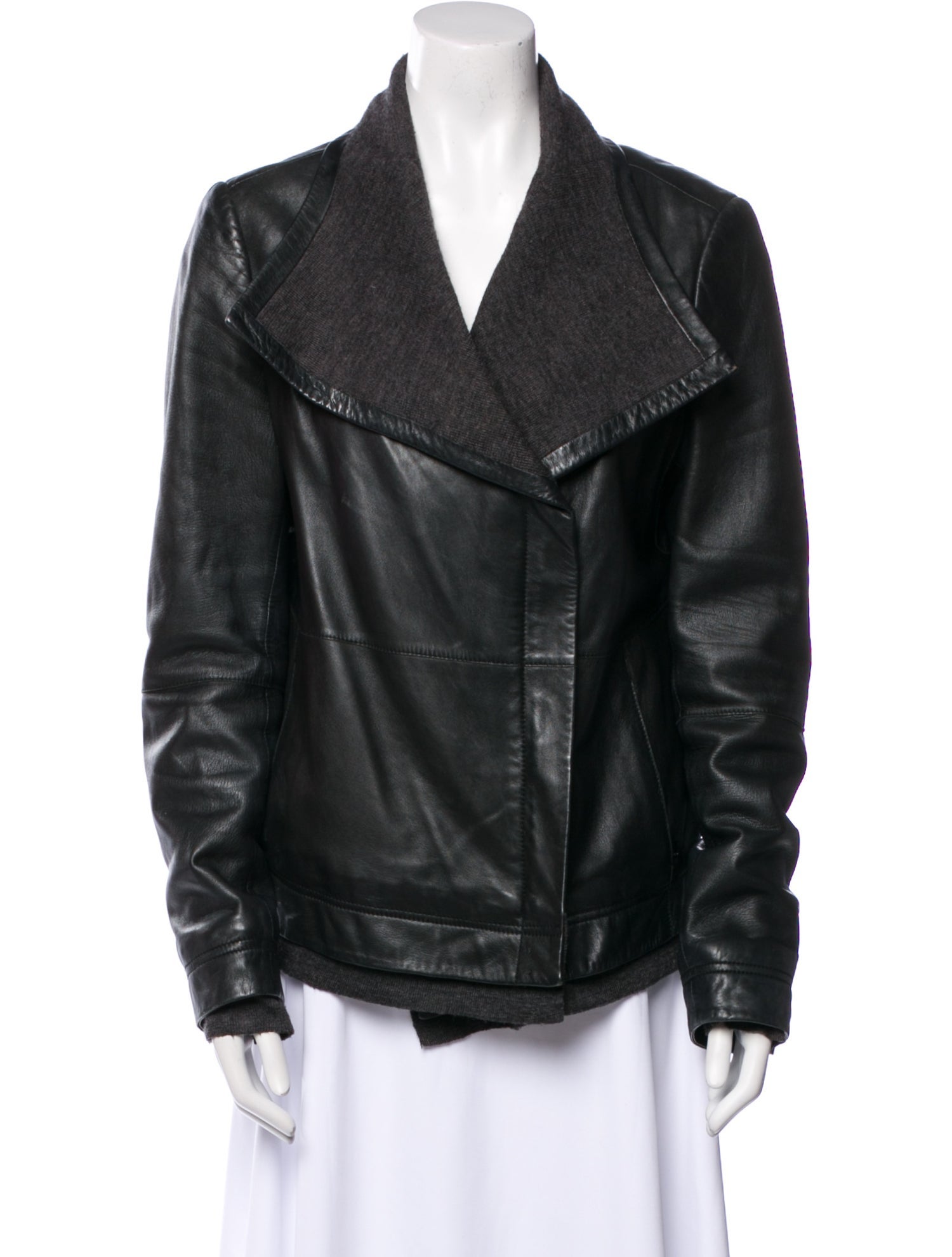 Andrew Marc Leather Biker Jacket