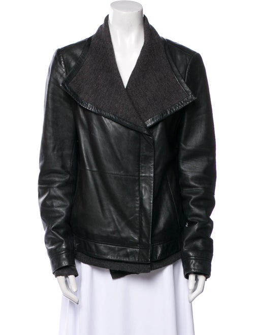 Andrew Marc Leather Biker Jacket