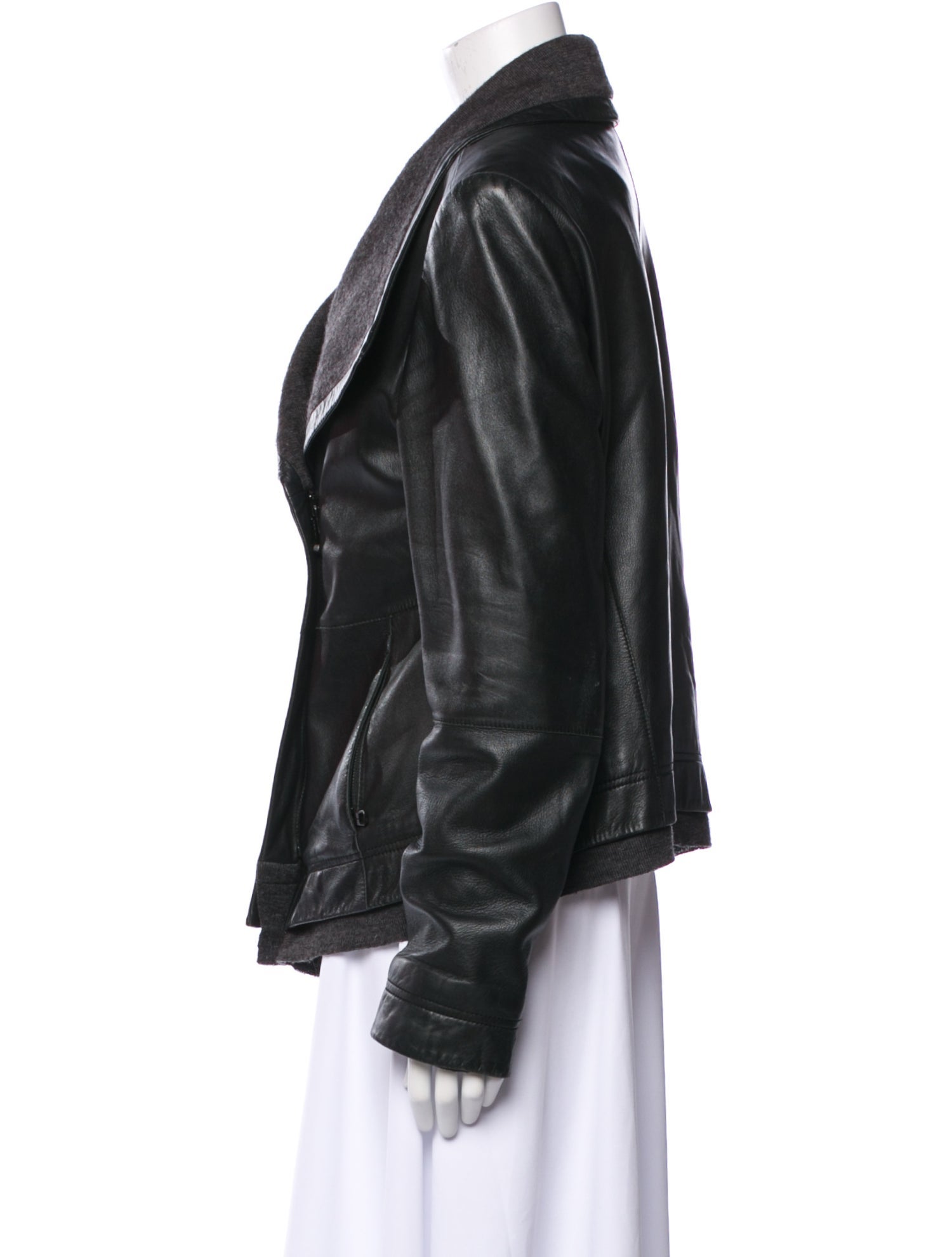 Andrew Marc Leather Biker Jacket