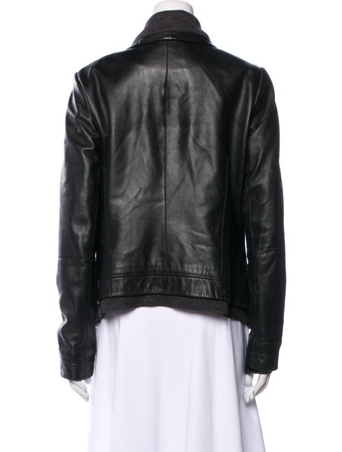 Andrew Marc Leather Biker Jacket